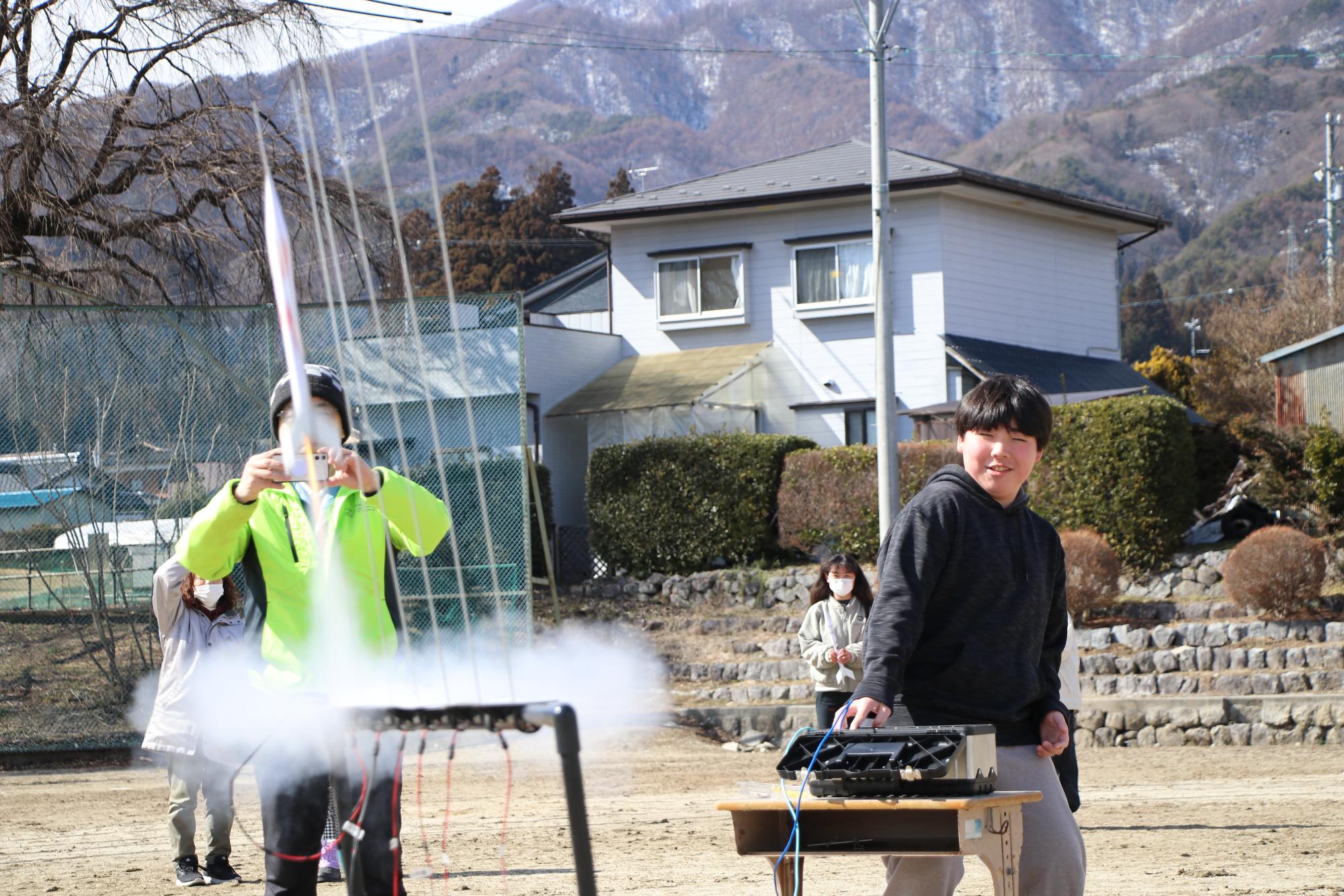 七久保小学校 モデルロケット制作