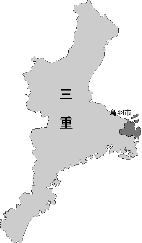 三重県鳥羽市の地図