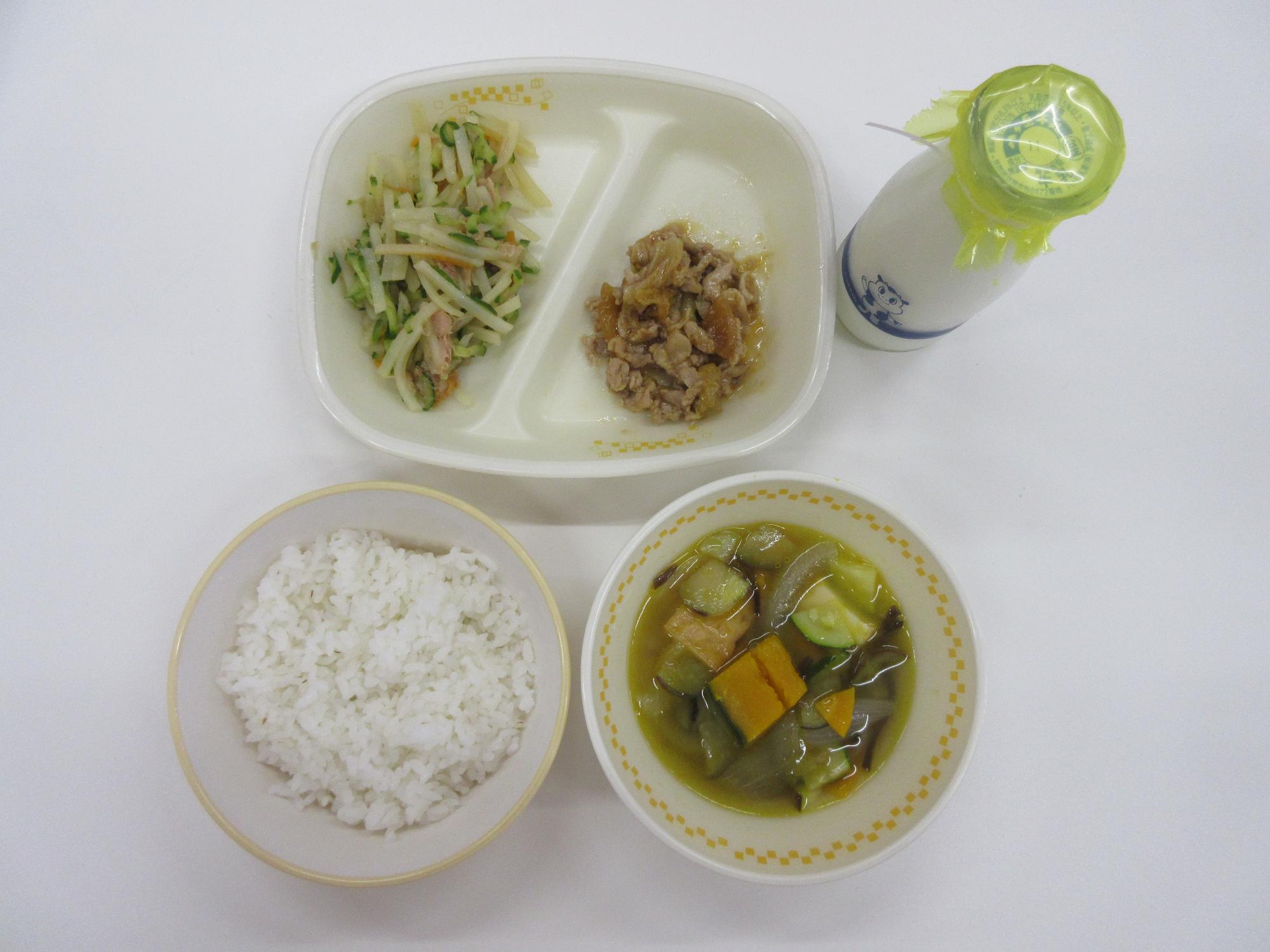 令和7年9月30日の給食