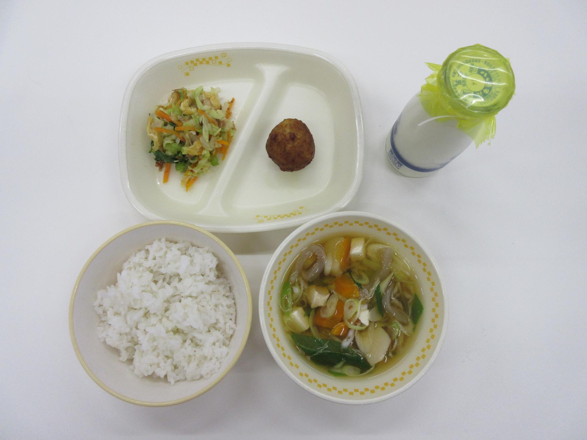 今日の給食10月3日その2