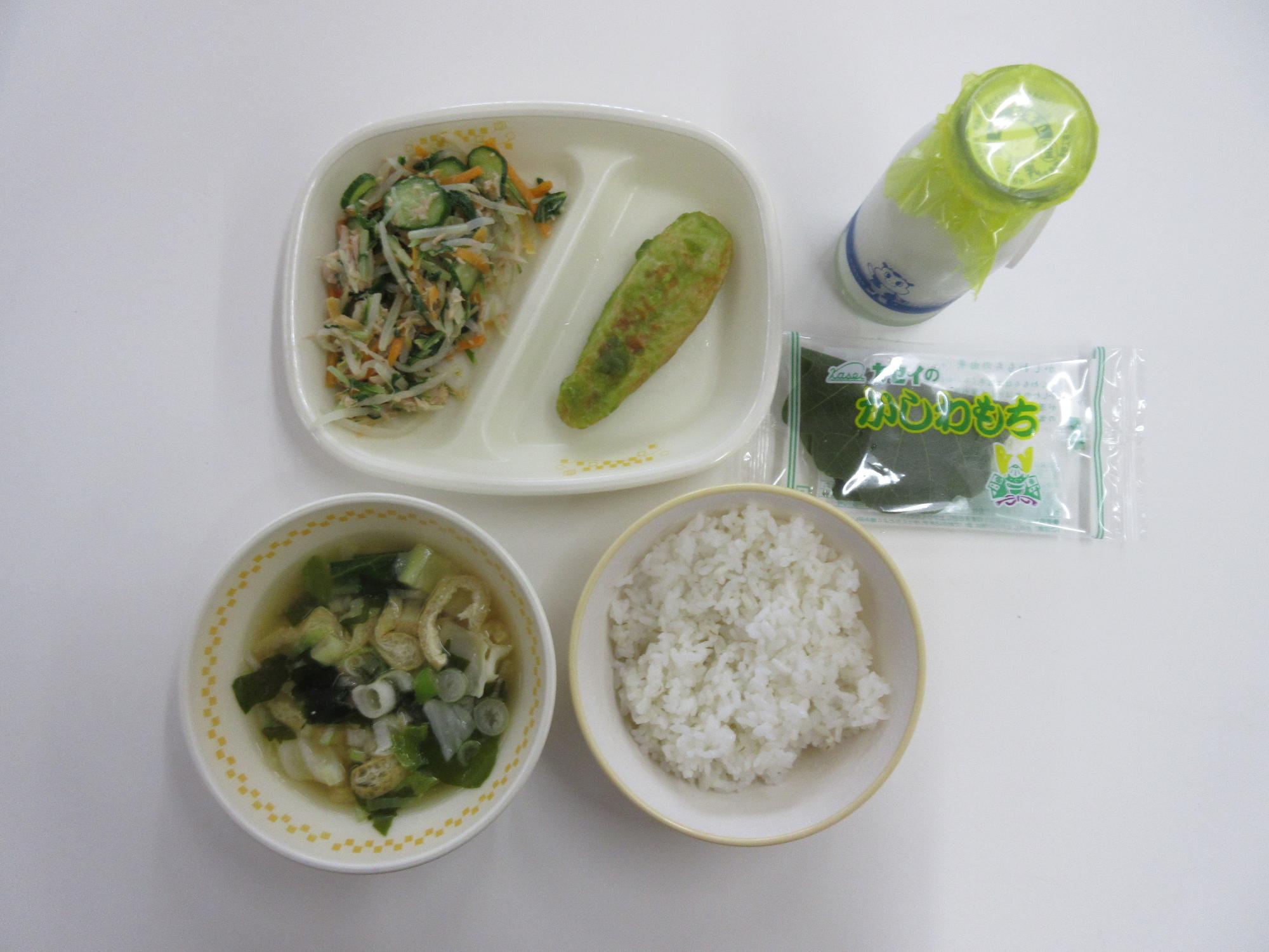 令和8年5月1日今日の給食