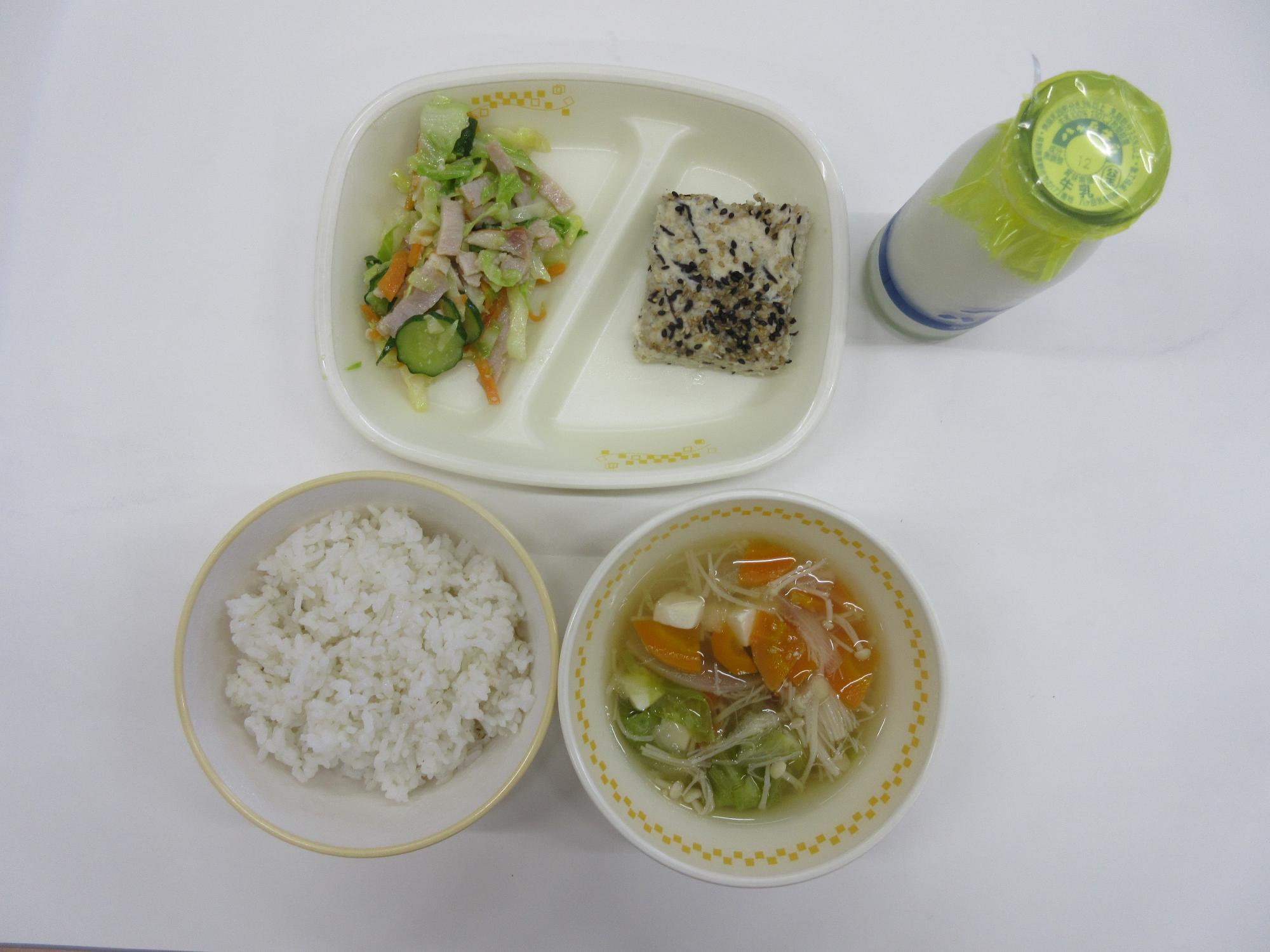 令和8年6月1日今日の給食