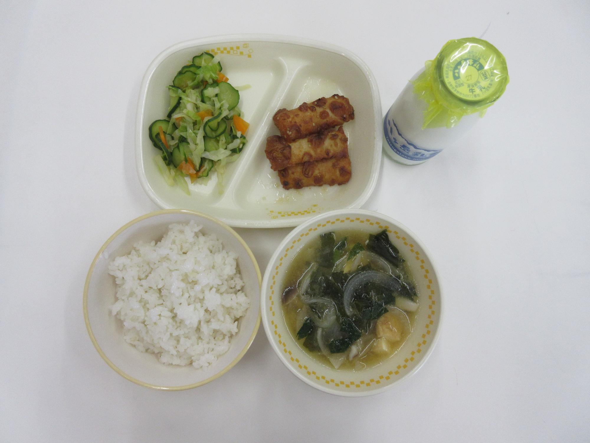 令和令和8年6月16日今日の給食