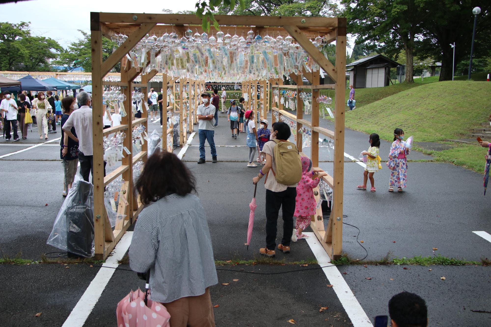 りんりん祭展示の様子