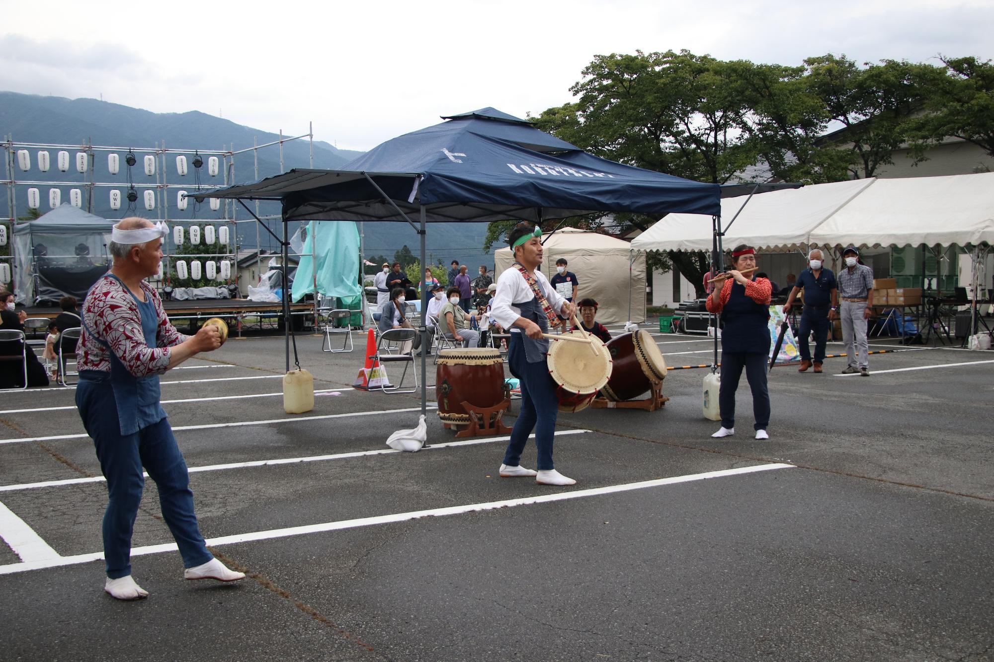 りんりん祭和太鼓