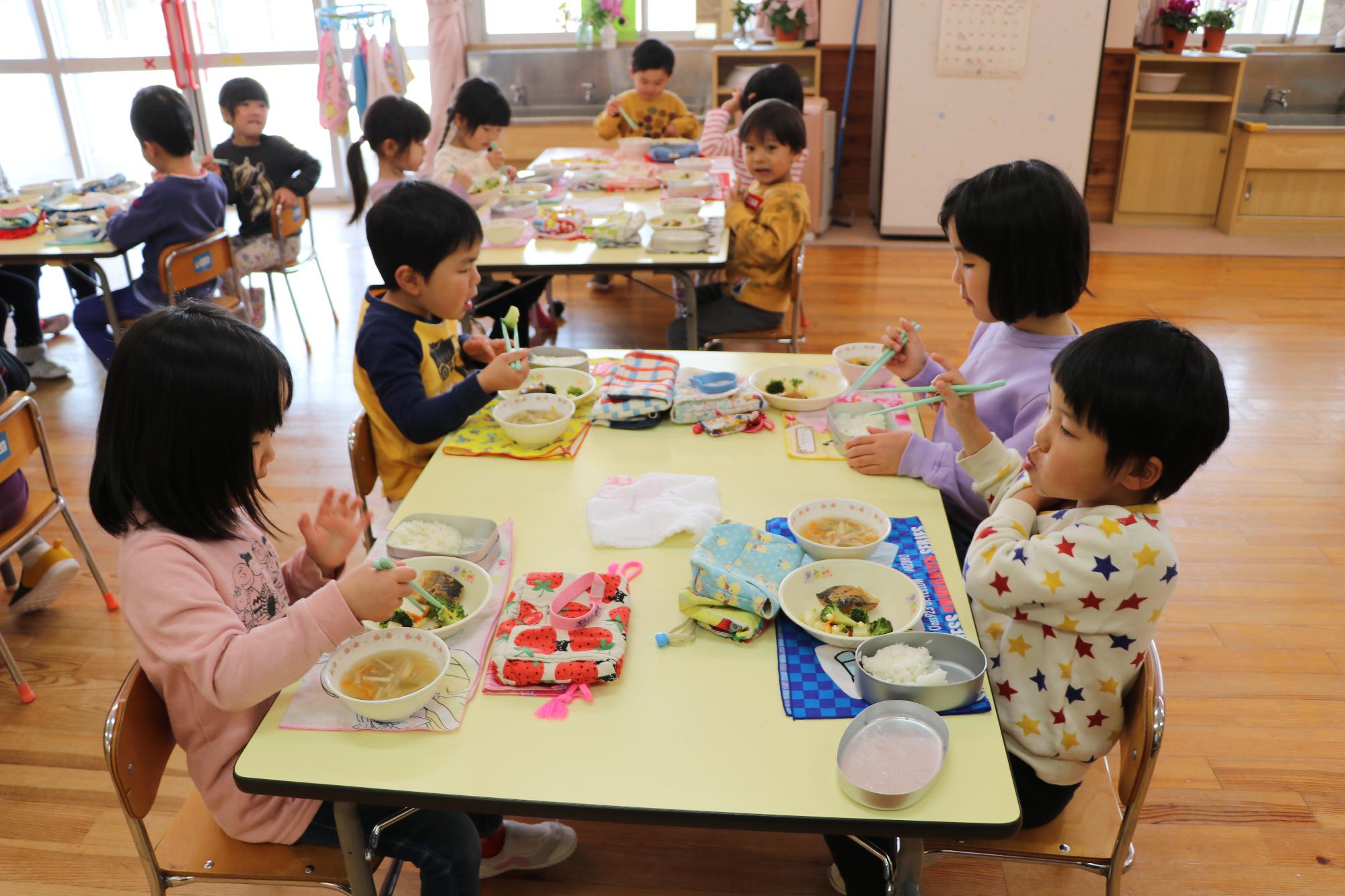 保育園児のおひるごはん