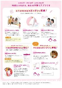 母子モすくすくナビチラシ裏面