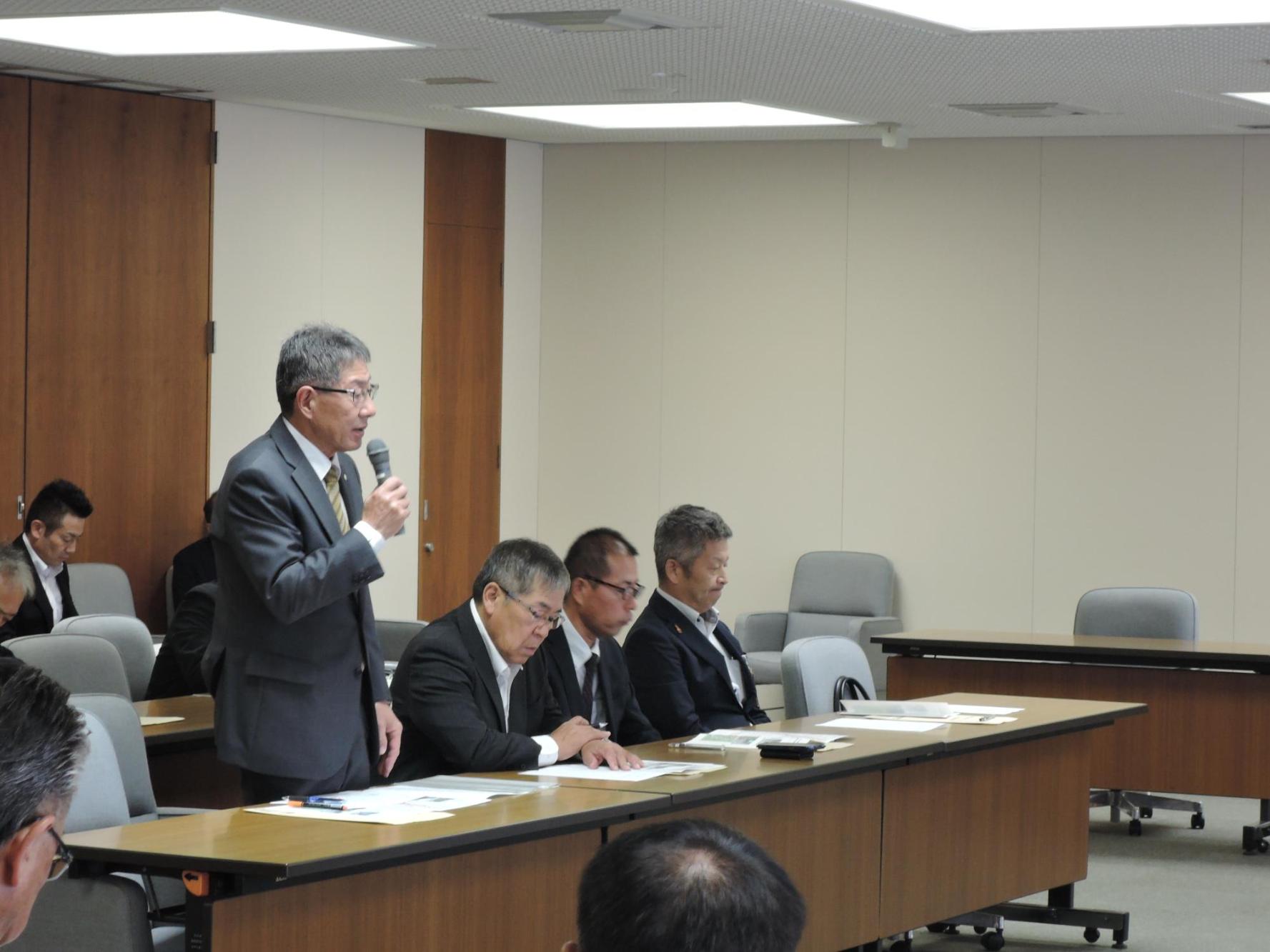 事業化に向けた調査推進などを伝えています