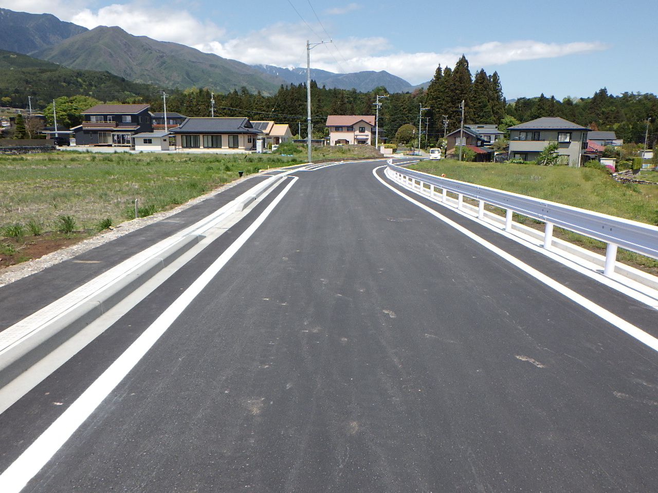 道路部工事後