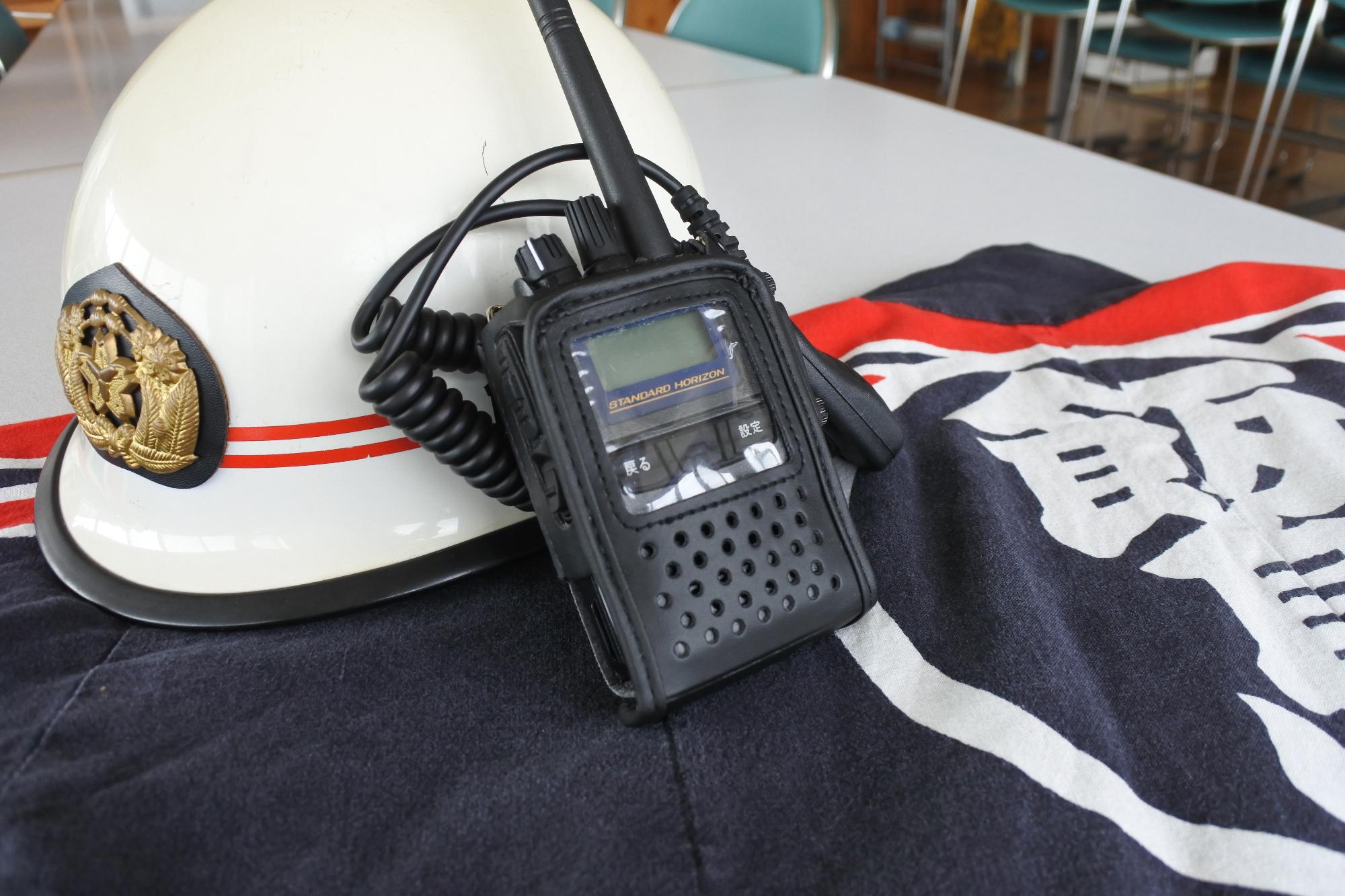 消防団用デジタル簡易無線の写真